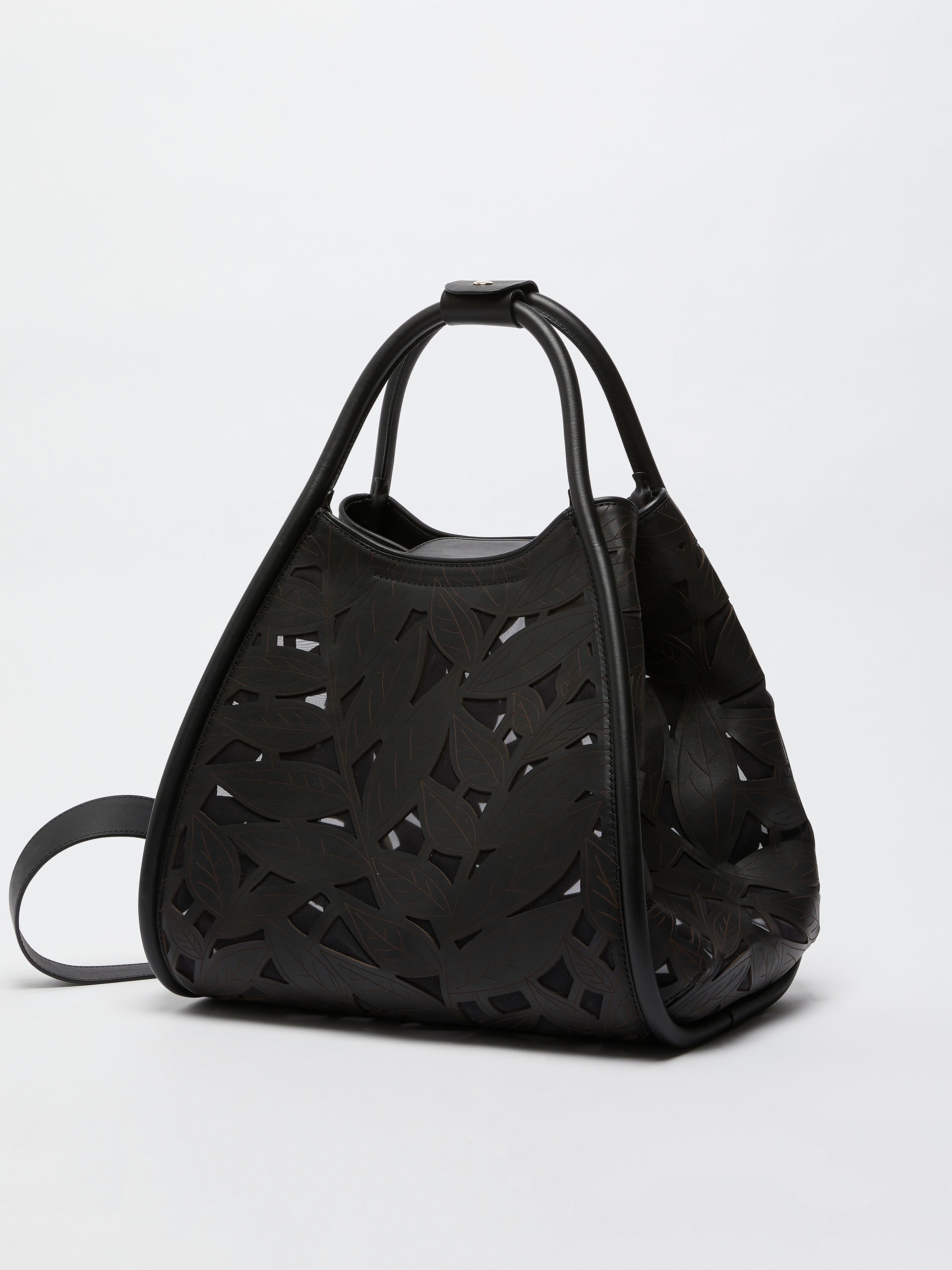 MARINELEAF Marine tote bag in carved leather - 5