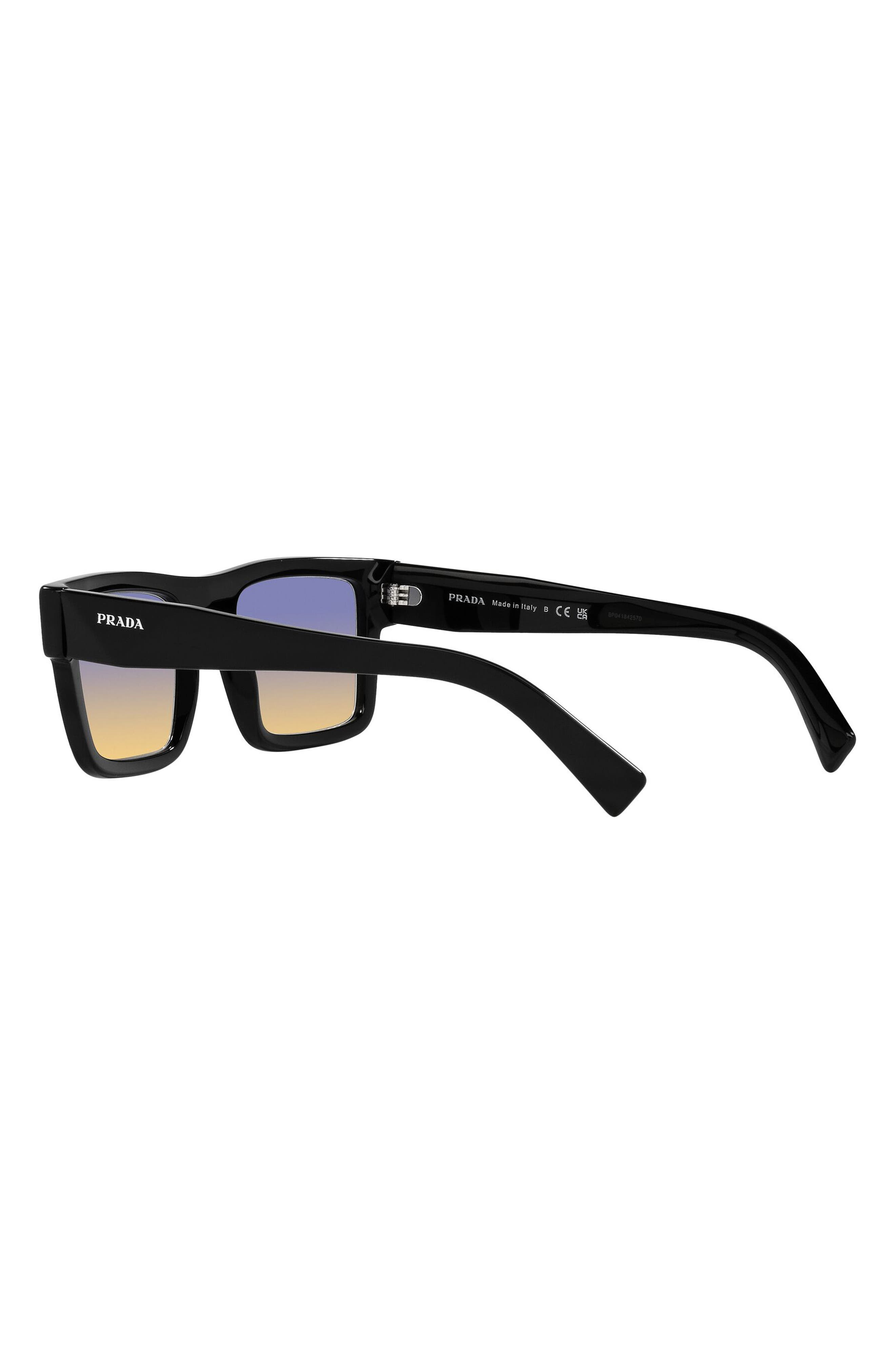 52mm Rectangular Sunglasses - 7