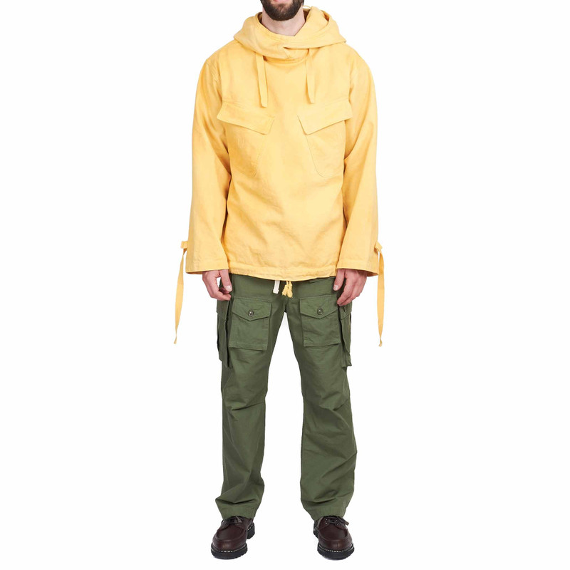 The Real McCoys MJ21022 USN Salvage Smock Parka (Over-Dyed) Yellow outlook