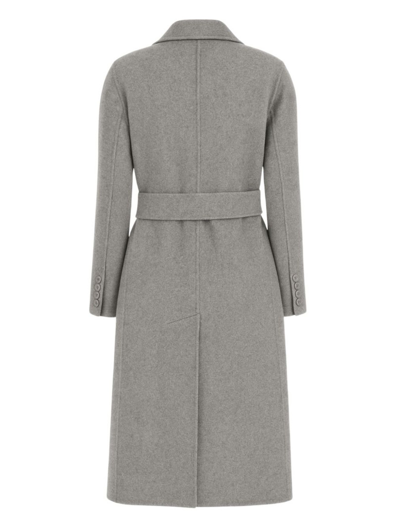 Max Mara belted double-breasted coat outlook