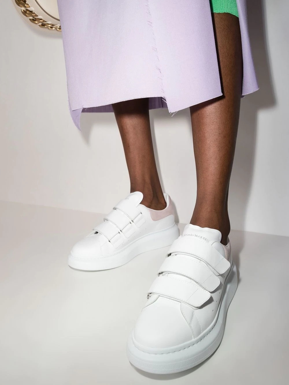 Oversized touch-strap sneakers - 3