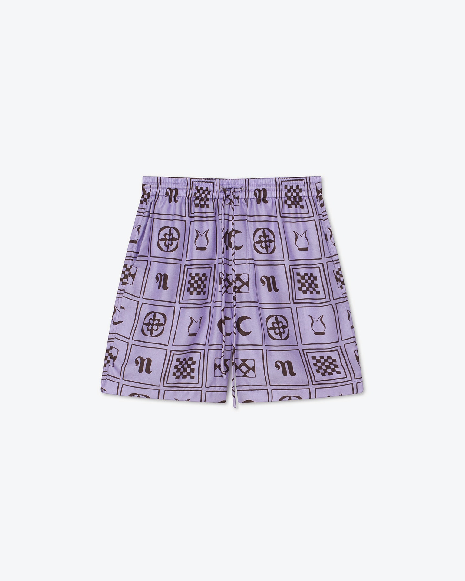 DOXXI - Drawstring-waist shorts - Totem lilac - 1