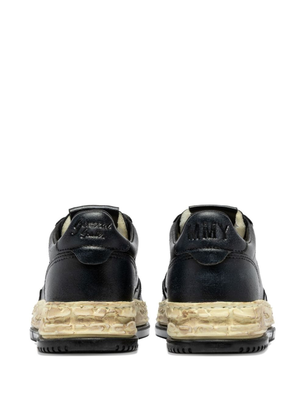 x Maison Mihara Yasuhiro leather sneakers - 3