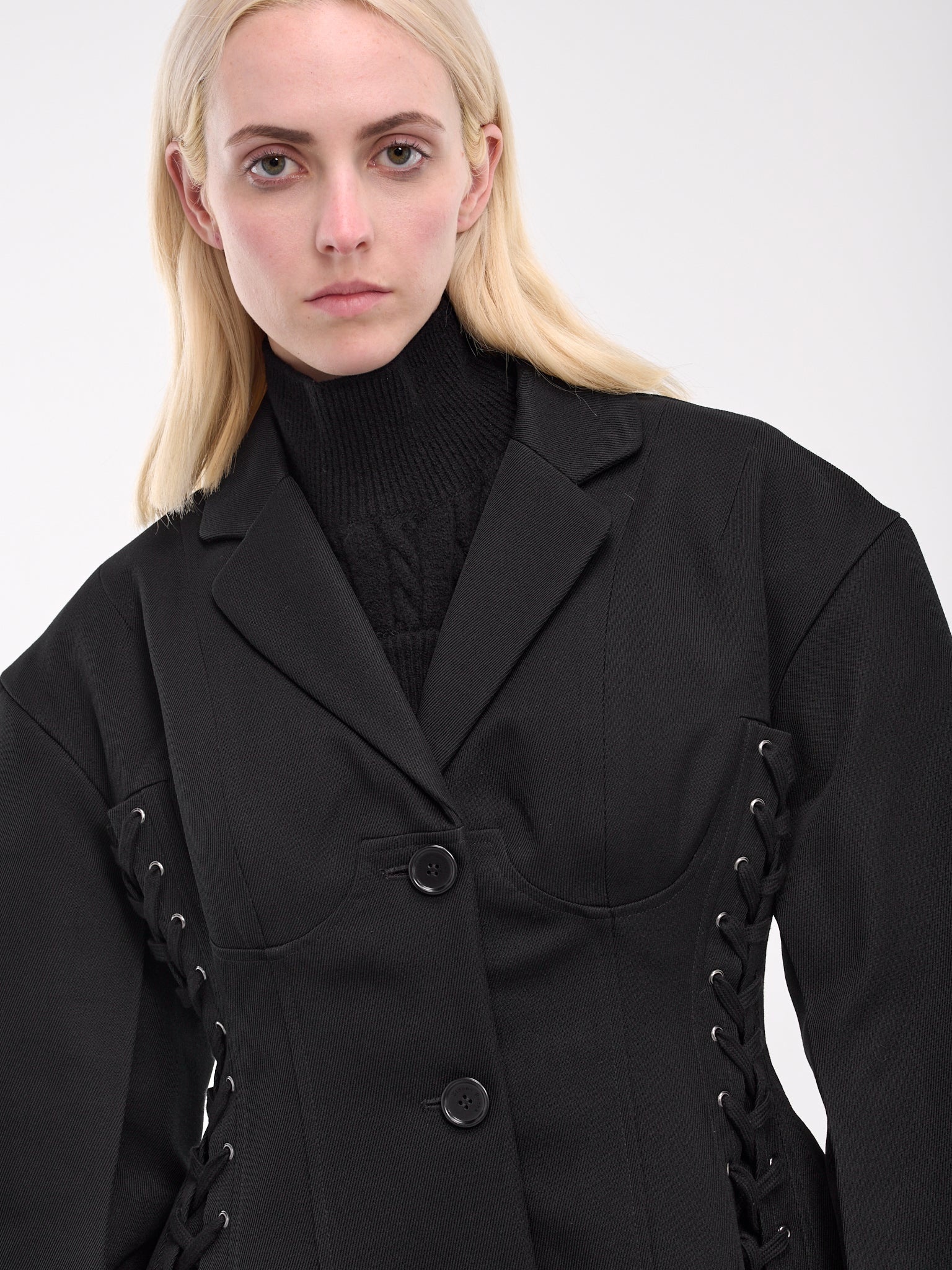 Puff Sculpted Corset Jacket - 5