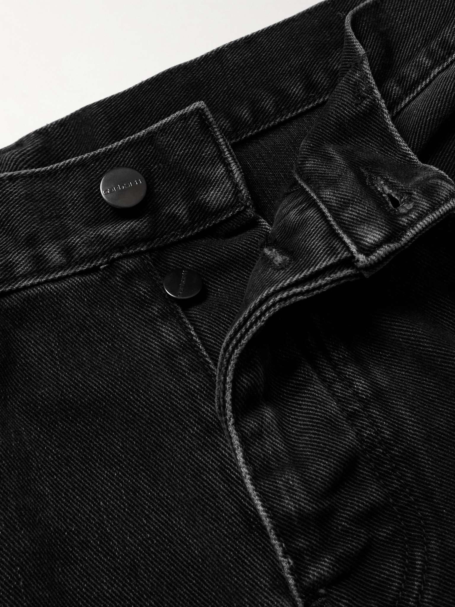 Newel Tapered Logo-Appliquéd Jeans - 3