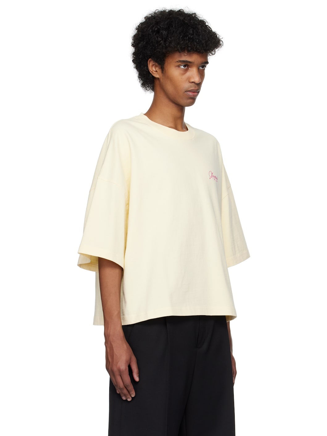 Beige 'The Corto' T-shirt - 2