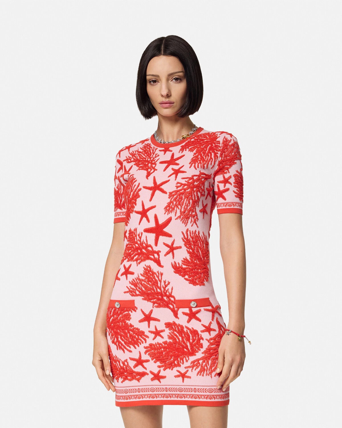 Barocco Sea Knit Midi Dress - 4