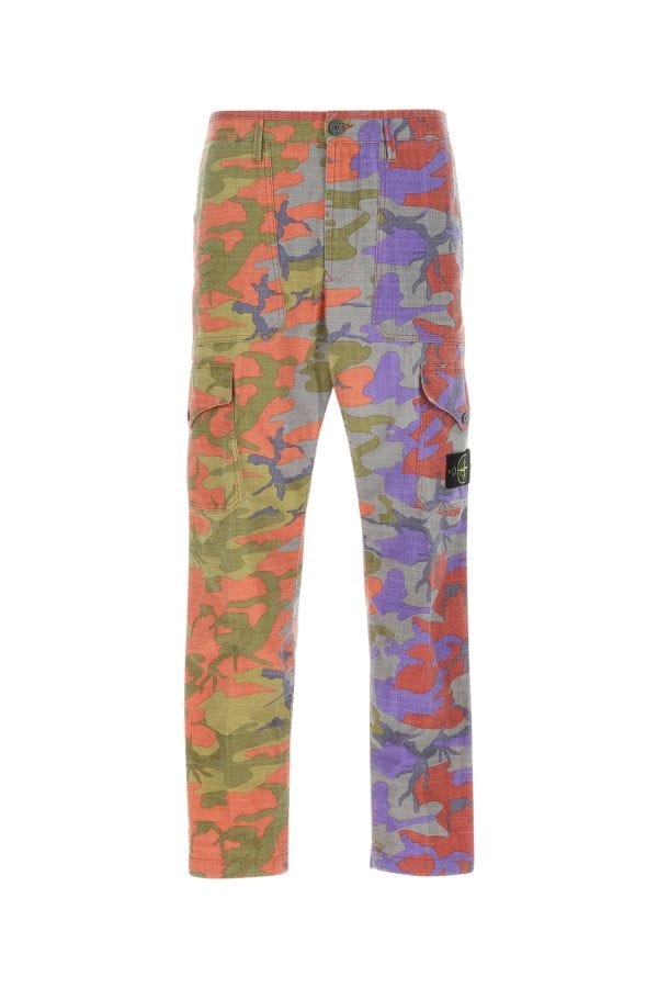 STONE ISLAND Printed Nylon Pant - 1