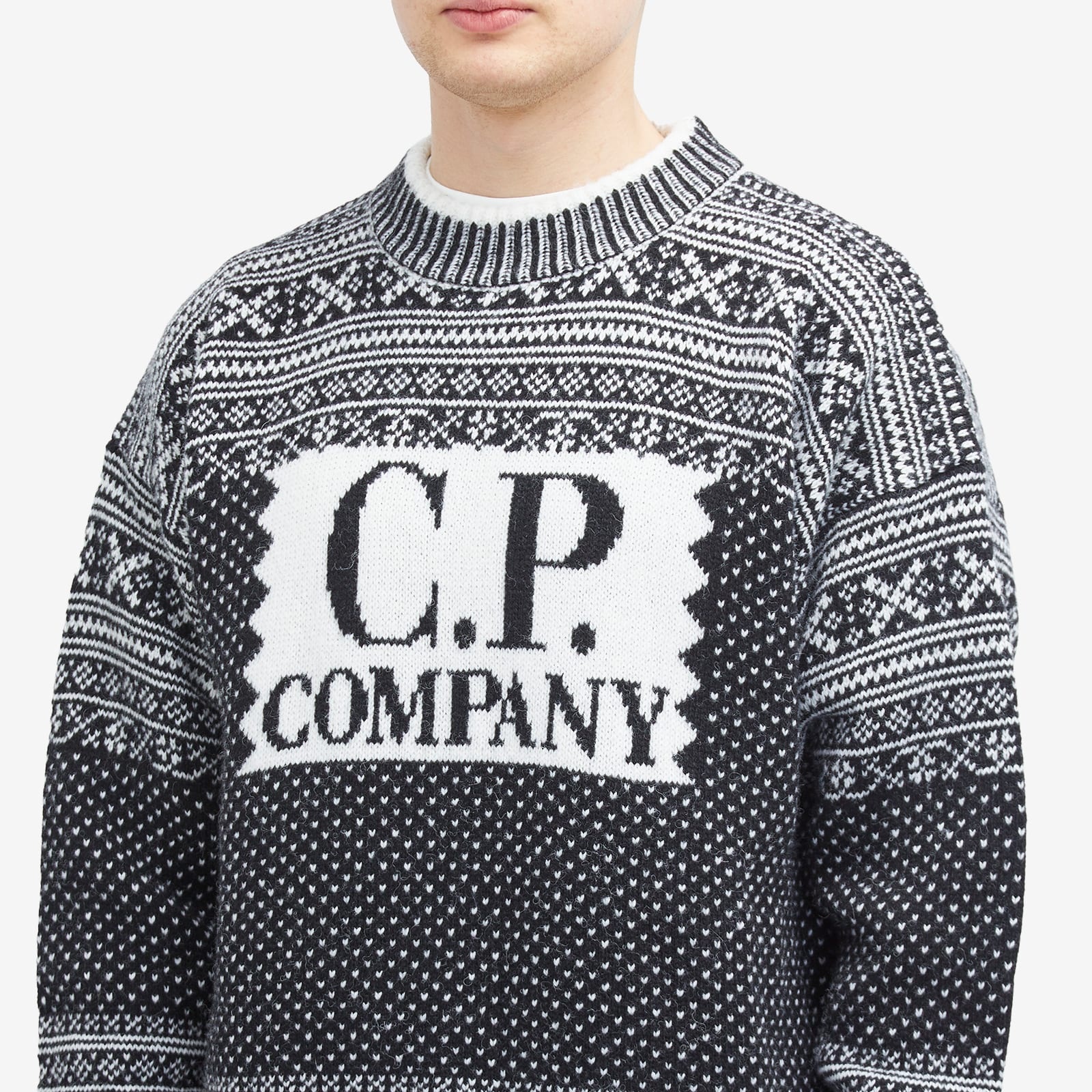 C.P. Company Lambswool Crew Knit - 5