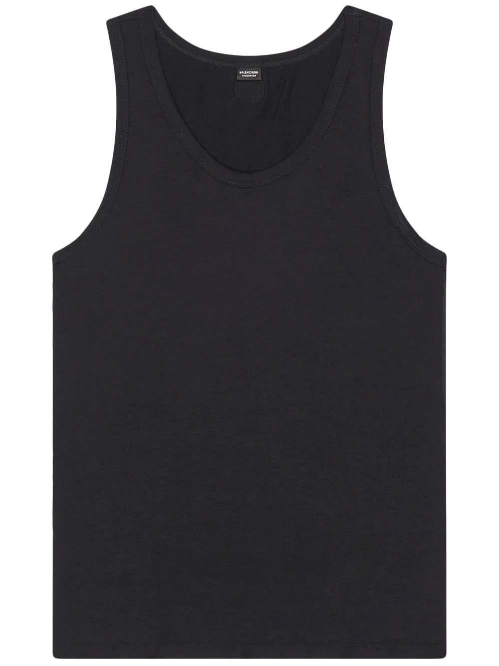 stretch-cotton tank top - 1