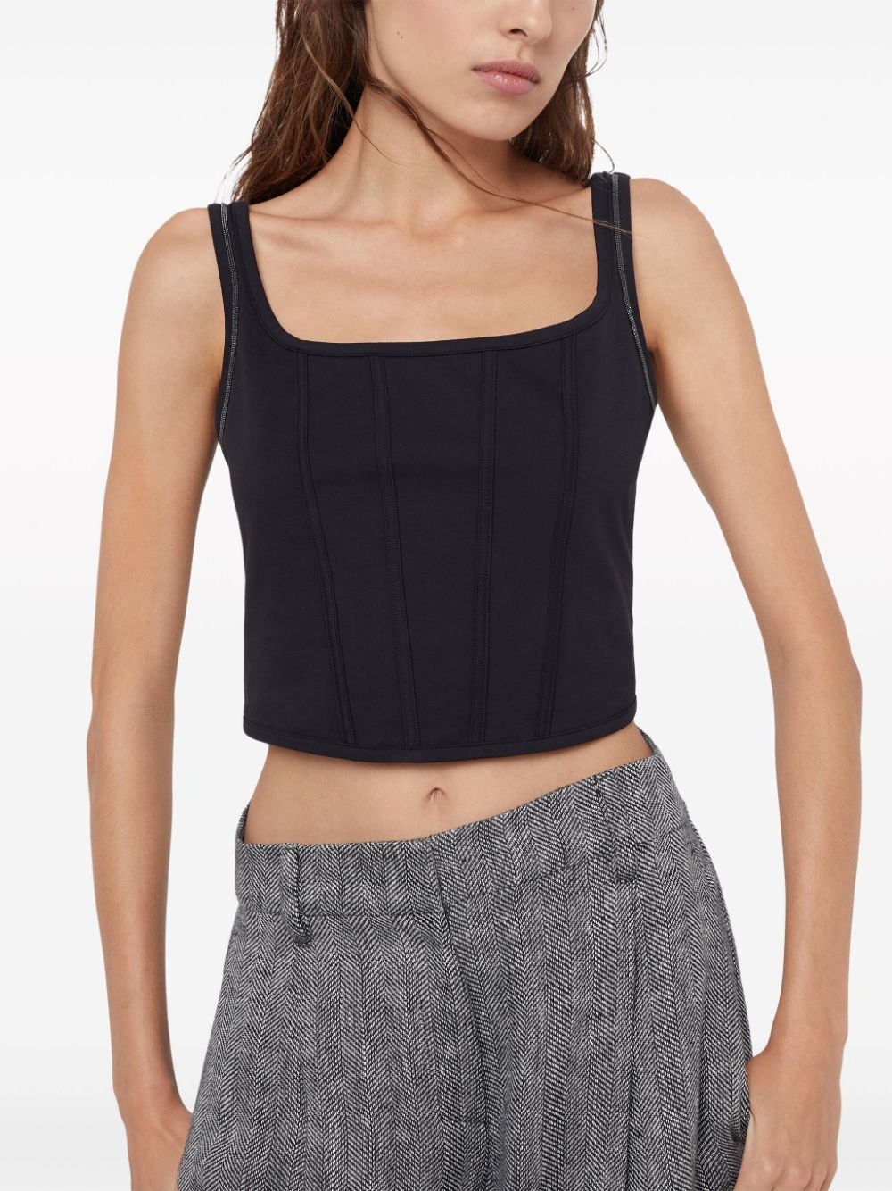 cropped tank top - 3