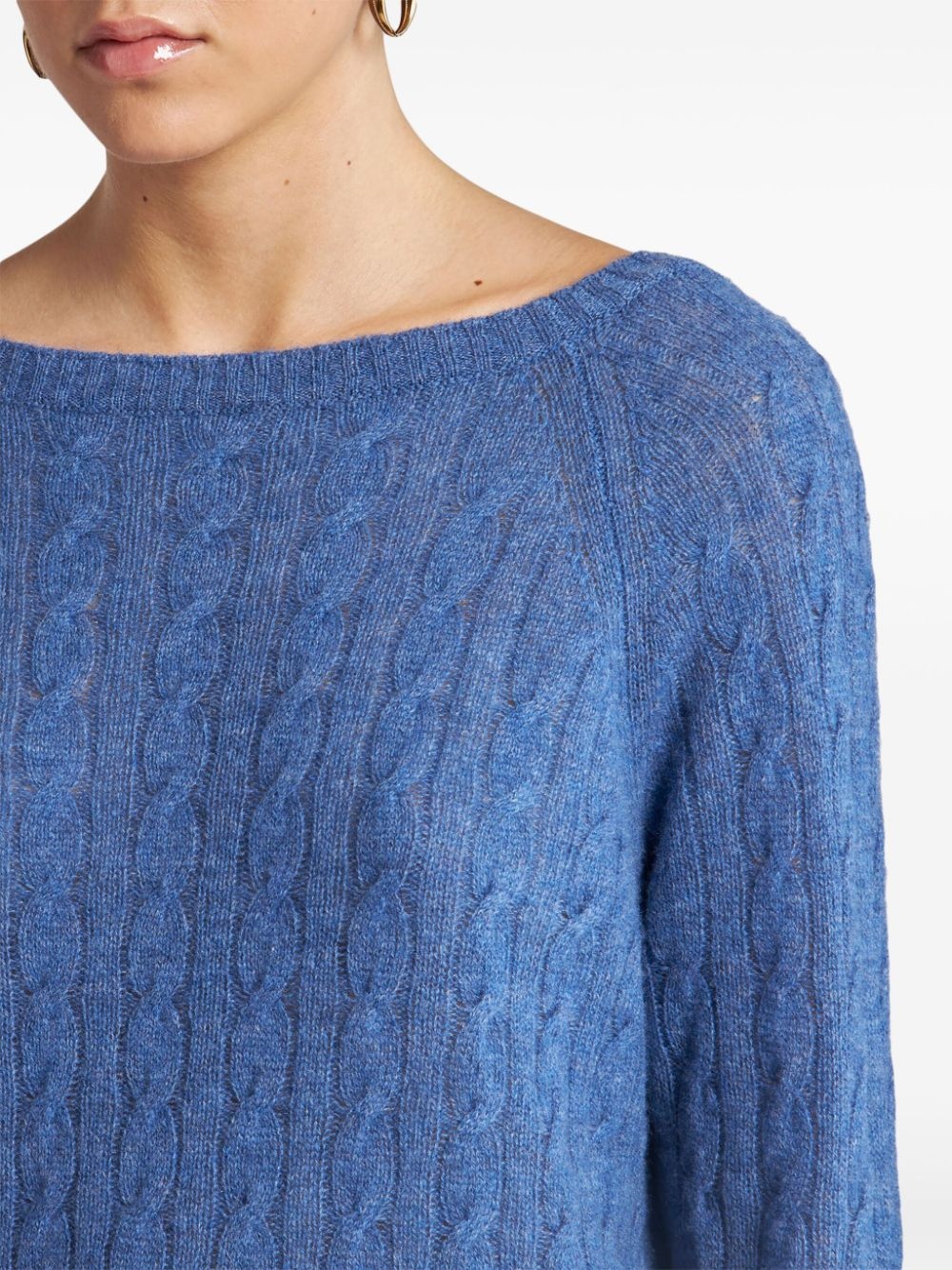 three-quarter cashmere jumper - 4