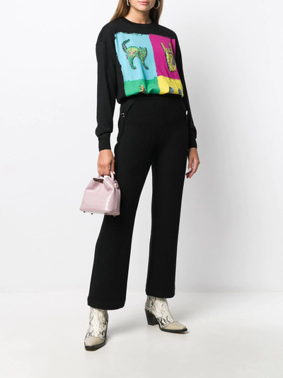 Moschino graphic print jumper outlook