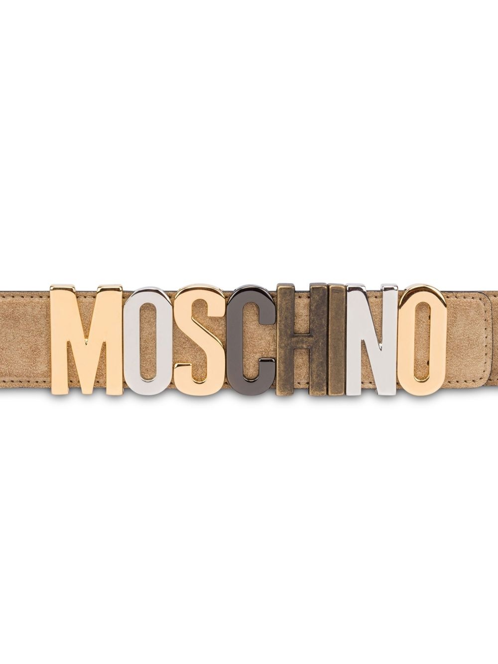 logo-lettering belt - 2