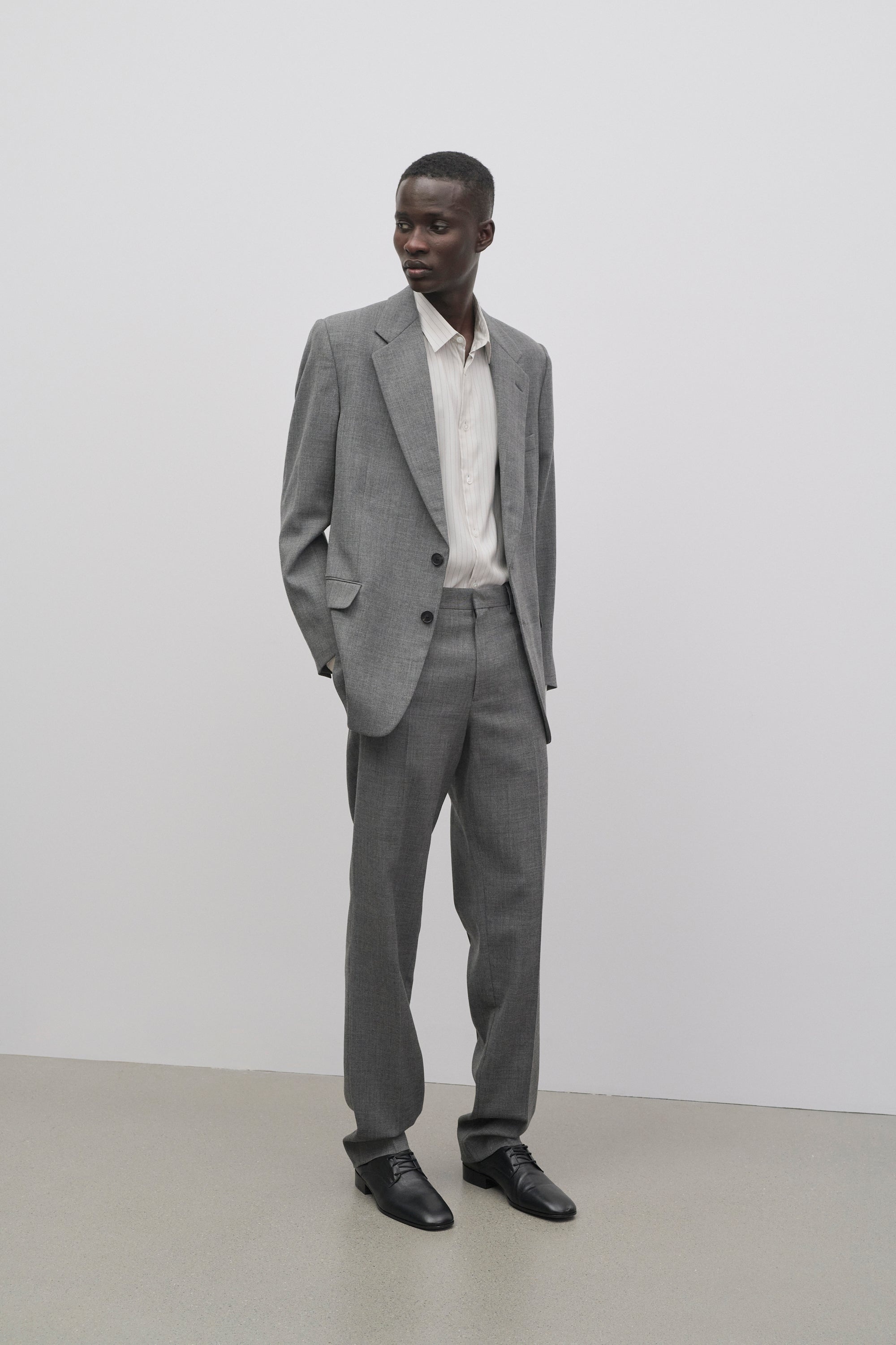 Layne Pant in Virgin Wool - 4