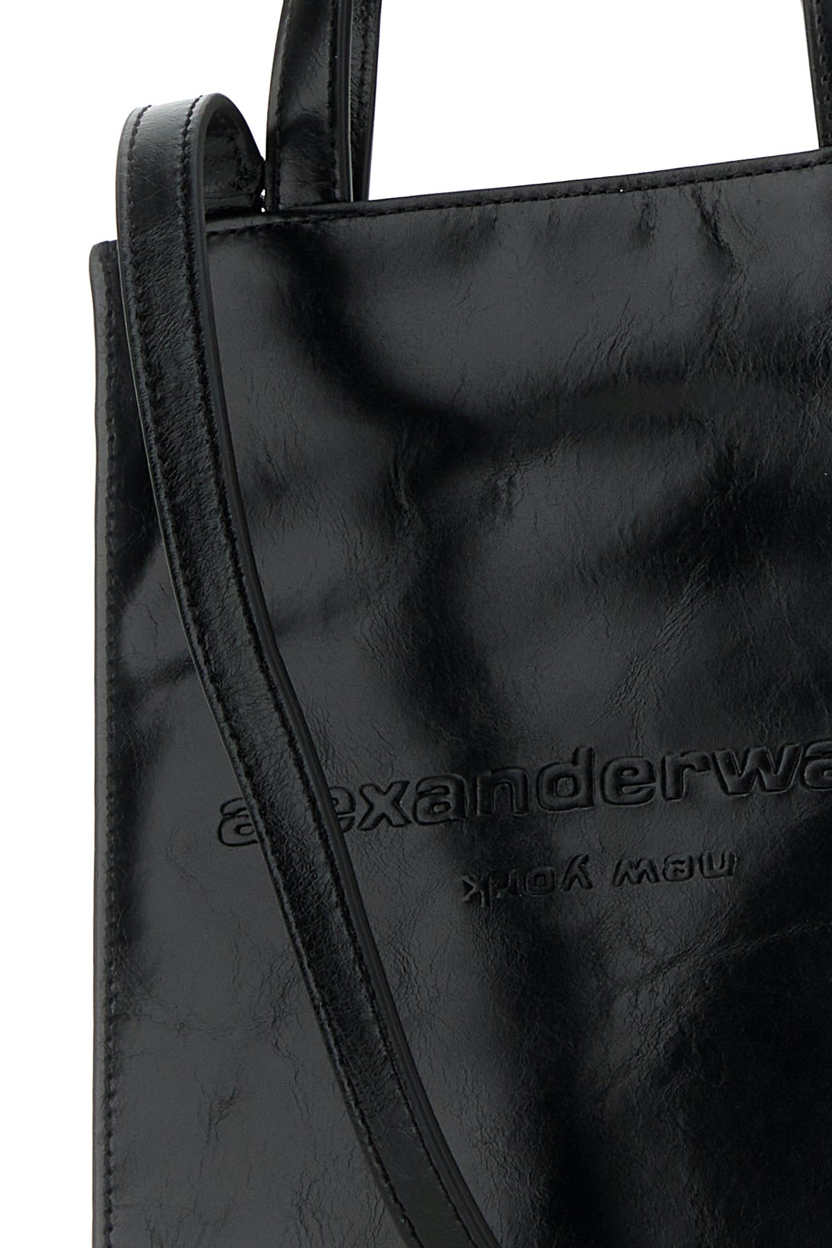 Black leather small Pinch handbag - 4