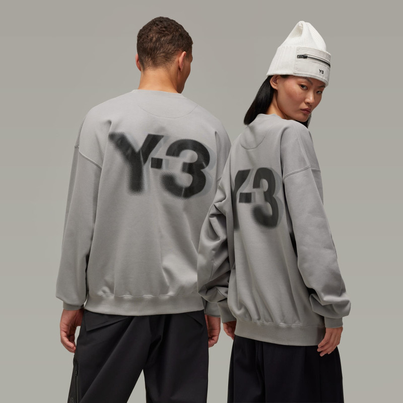 Y-3 Logo Crew Sweatshirt 5