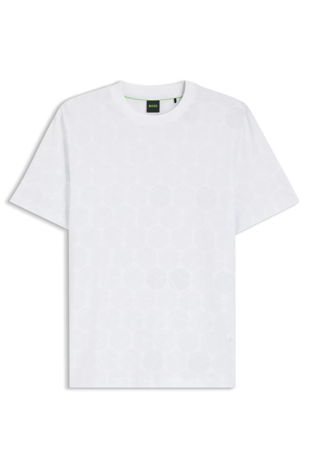 REGULAR-FIT T-SHIRT IN COTTON WITH SPORTY MOTIF - 1