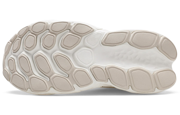 (WMNS) New Balance Fresh Foam X More v4 'White Gold Metallic' WMORCW4 - 5