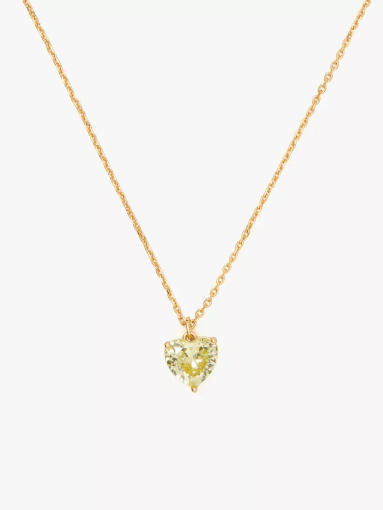 My Love August Heart Pendant - 1