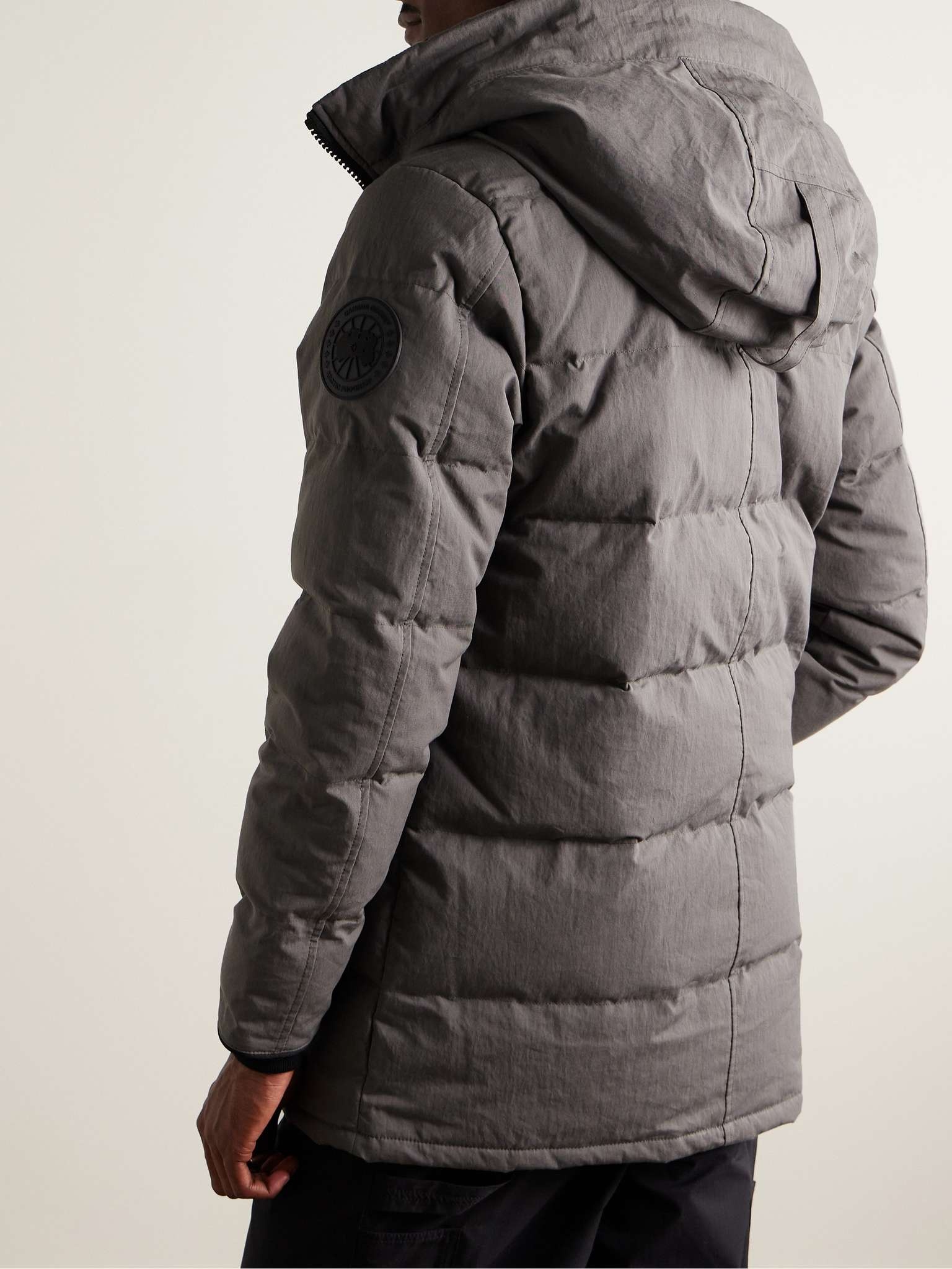 Carson Logo-Appliquéd Quilted Arctic Tech® Hooded Down Parka - 4