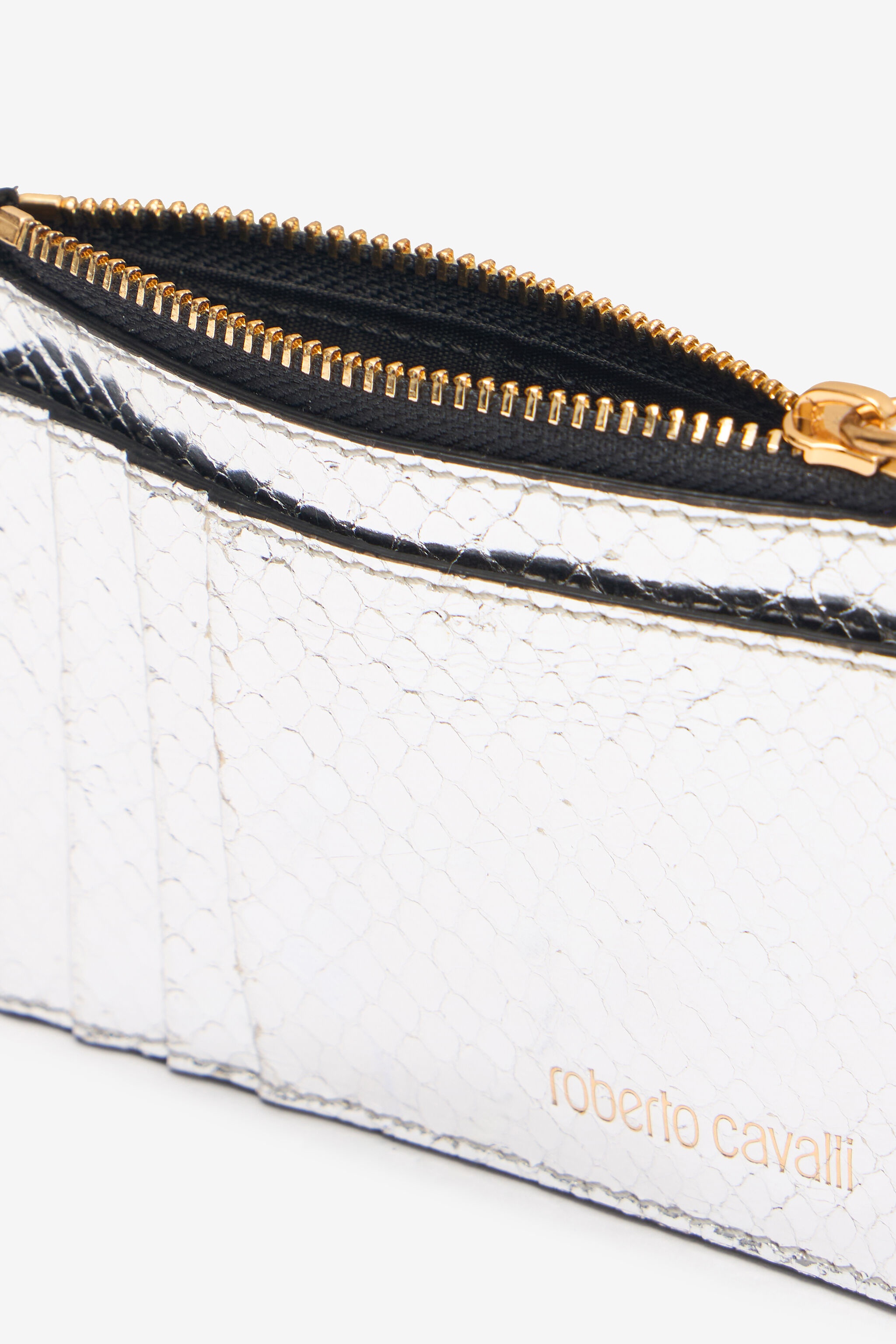 Metallic Snake-Scale Card Holder - 6