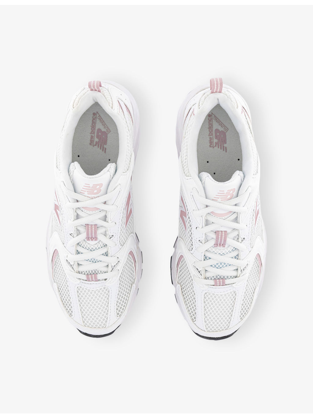 MR530 Leather And Mesh Trainers - 2