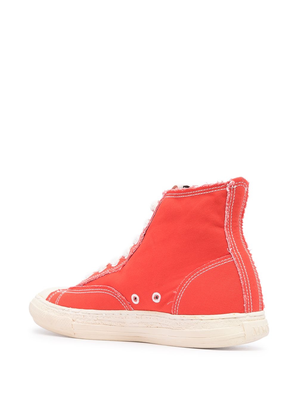 General Scale lace-up high-top sneakers - 3