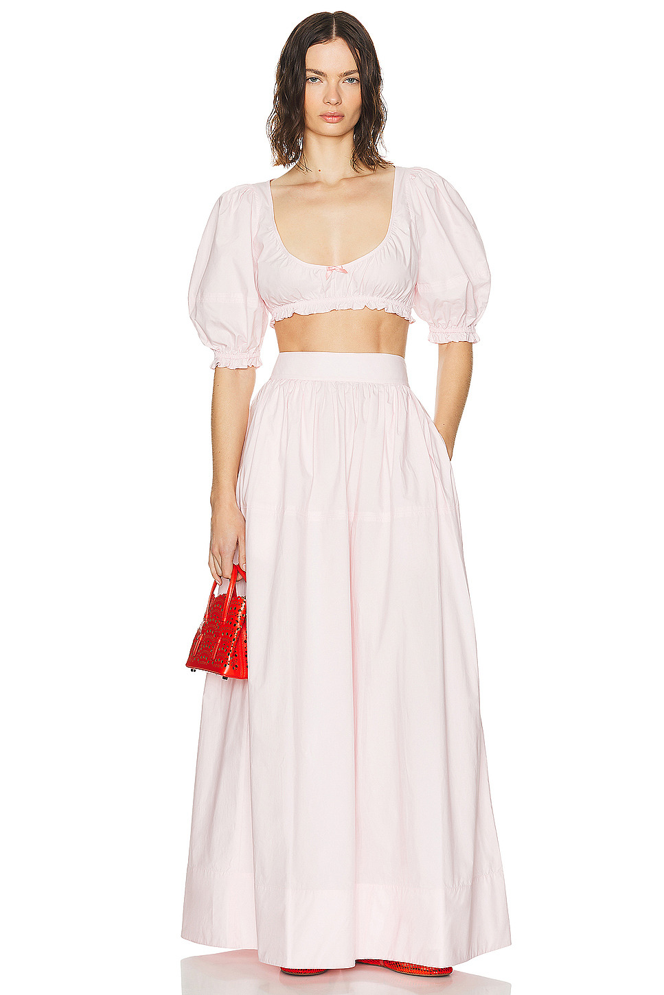 Poplin Maxi Skirt - 4