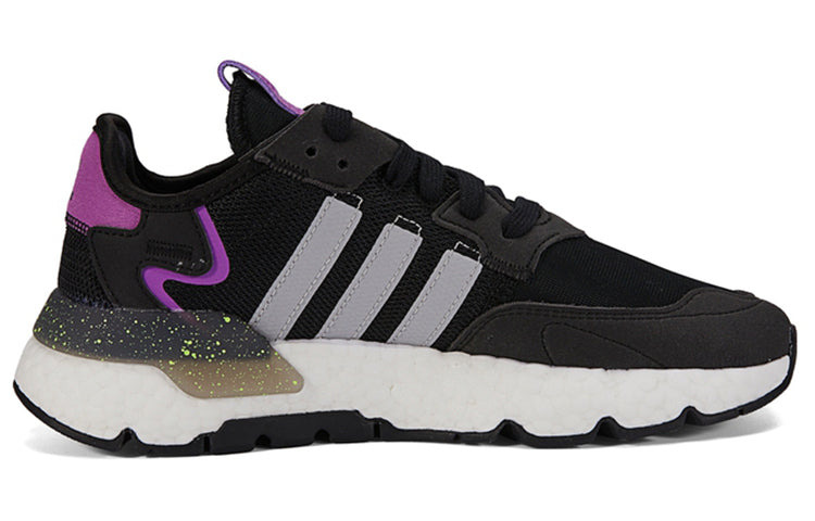 (WMNS) adidas Originals Nite Jogger 'Black Purple' FX6903 - 2