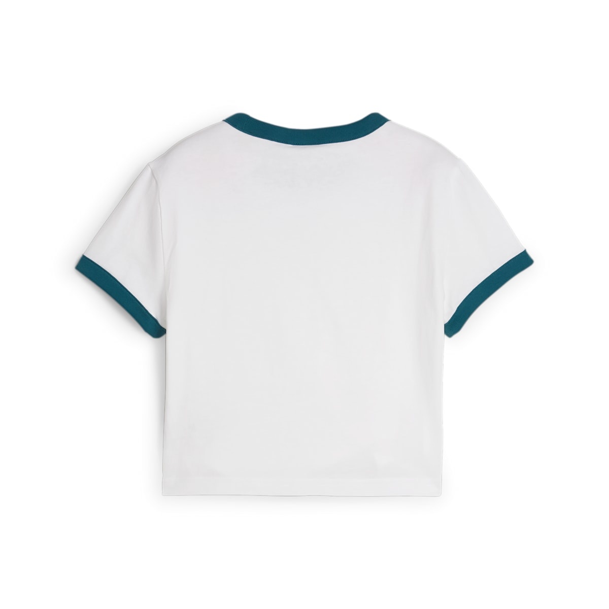 (WMNS) PUMA Downtown Graphic Baby T-shirt 'White' 626654-02 - 2