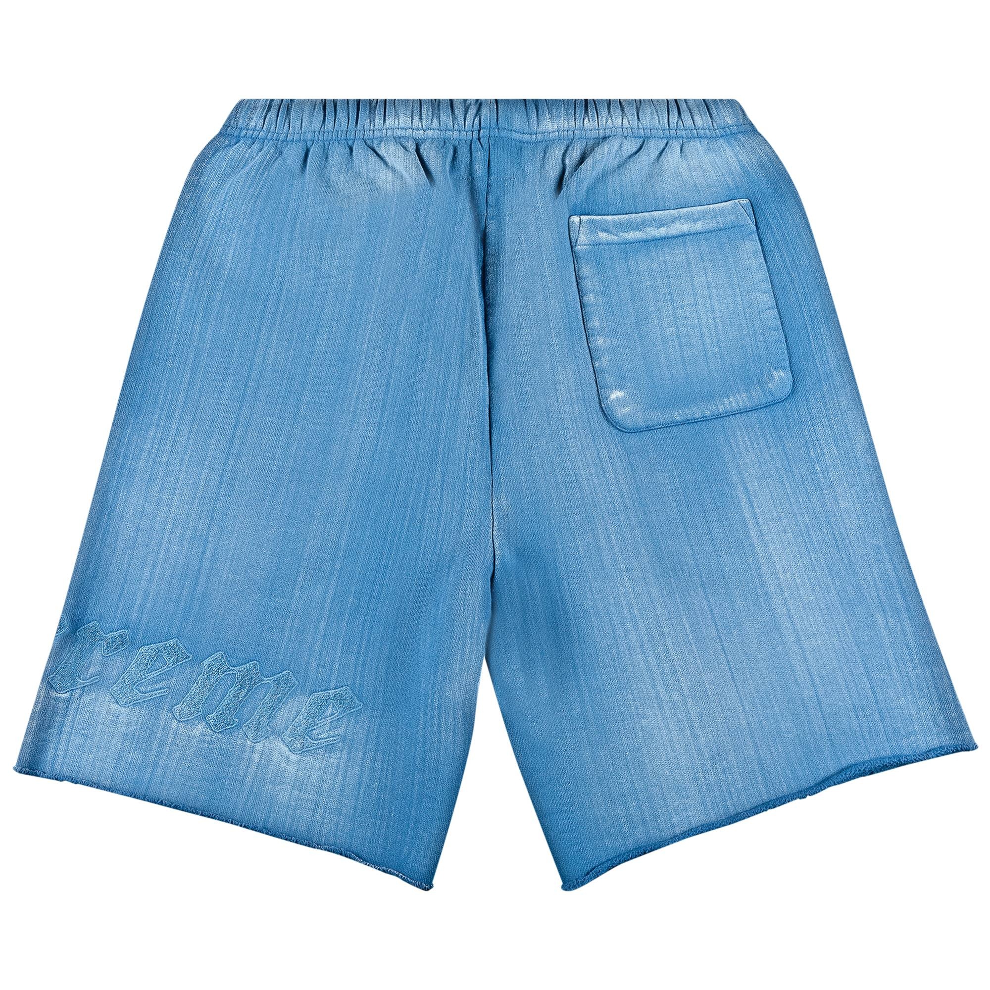 Supreme Brush Stroke Sweatshort 'Pale Royal' - 2