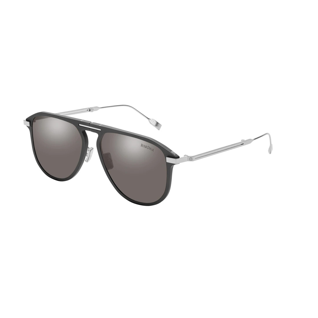 Eyewear Pilot Foldable Mercury Gray Sunglasses - 4