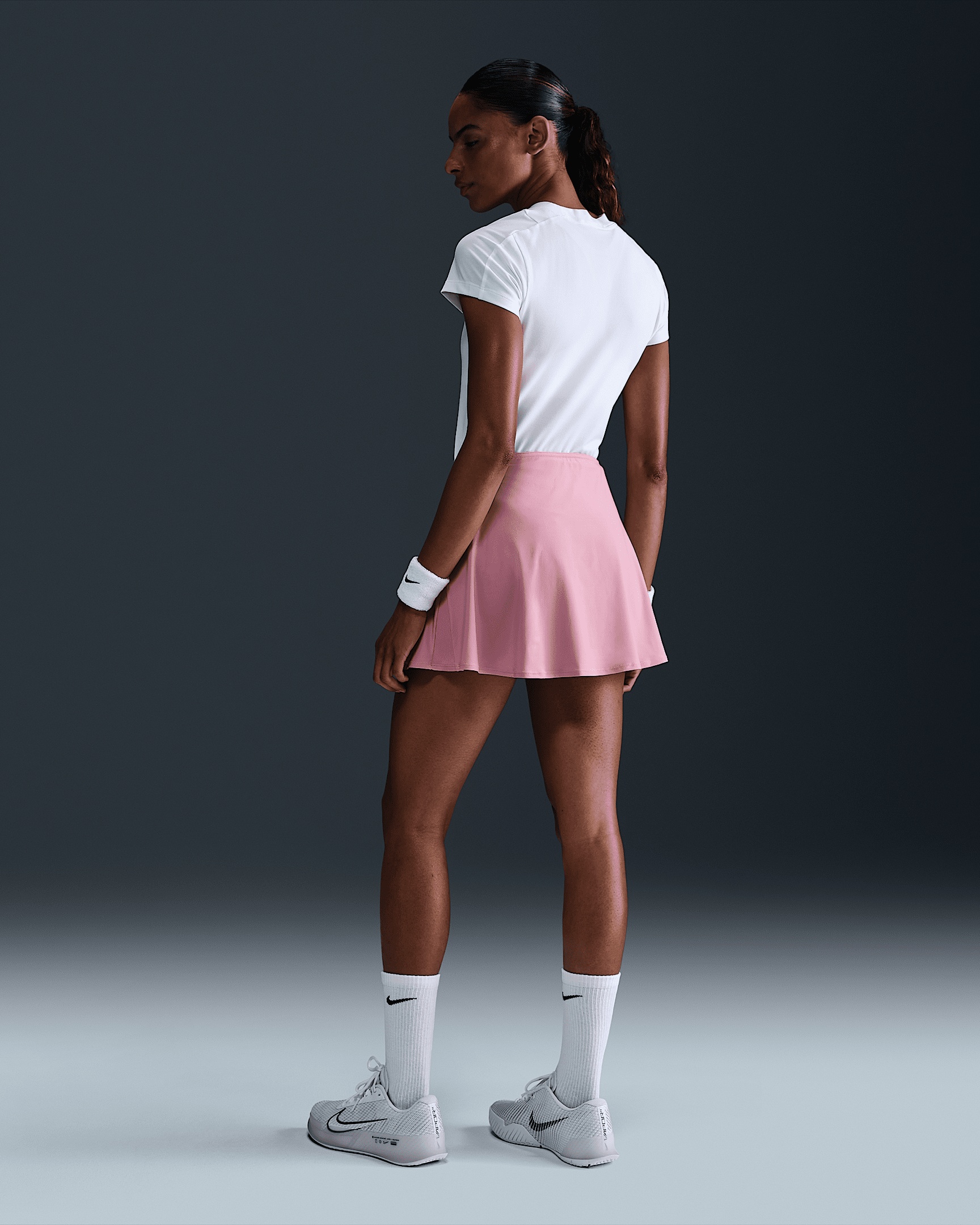 Nike Victory Women's Dri-FIT Short Flouncy Tennis Skirt - 4
