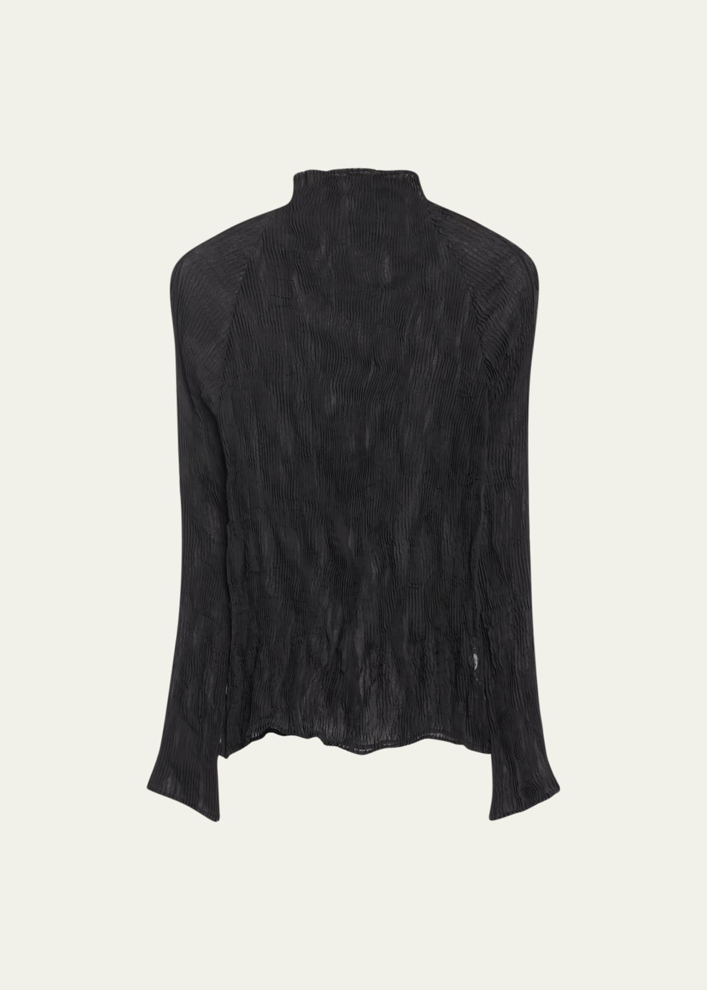 Chiffon Twist-38 Sheer Top - 1