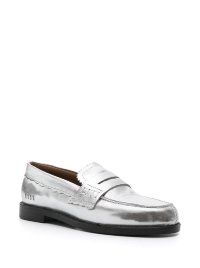 Golden Goose Jerry metallic leather loafers outlook