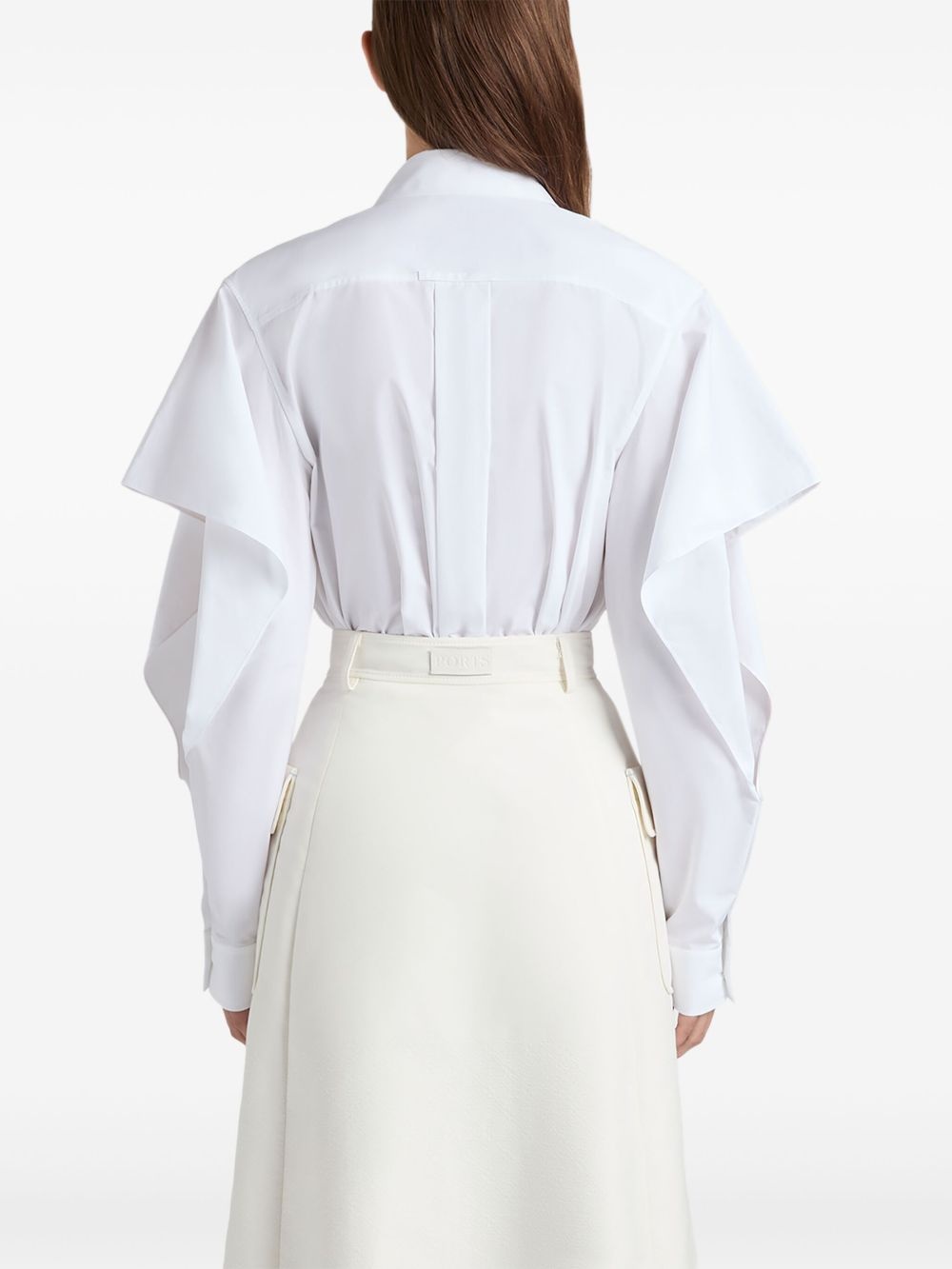 ruffle-detailing shirt - 3