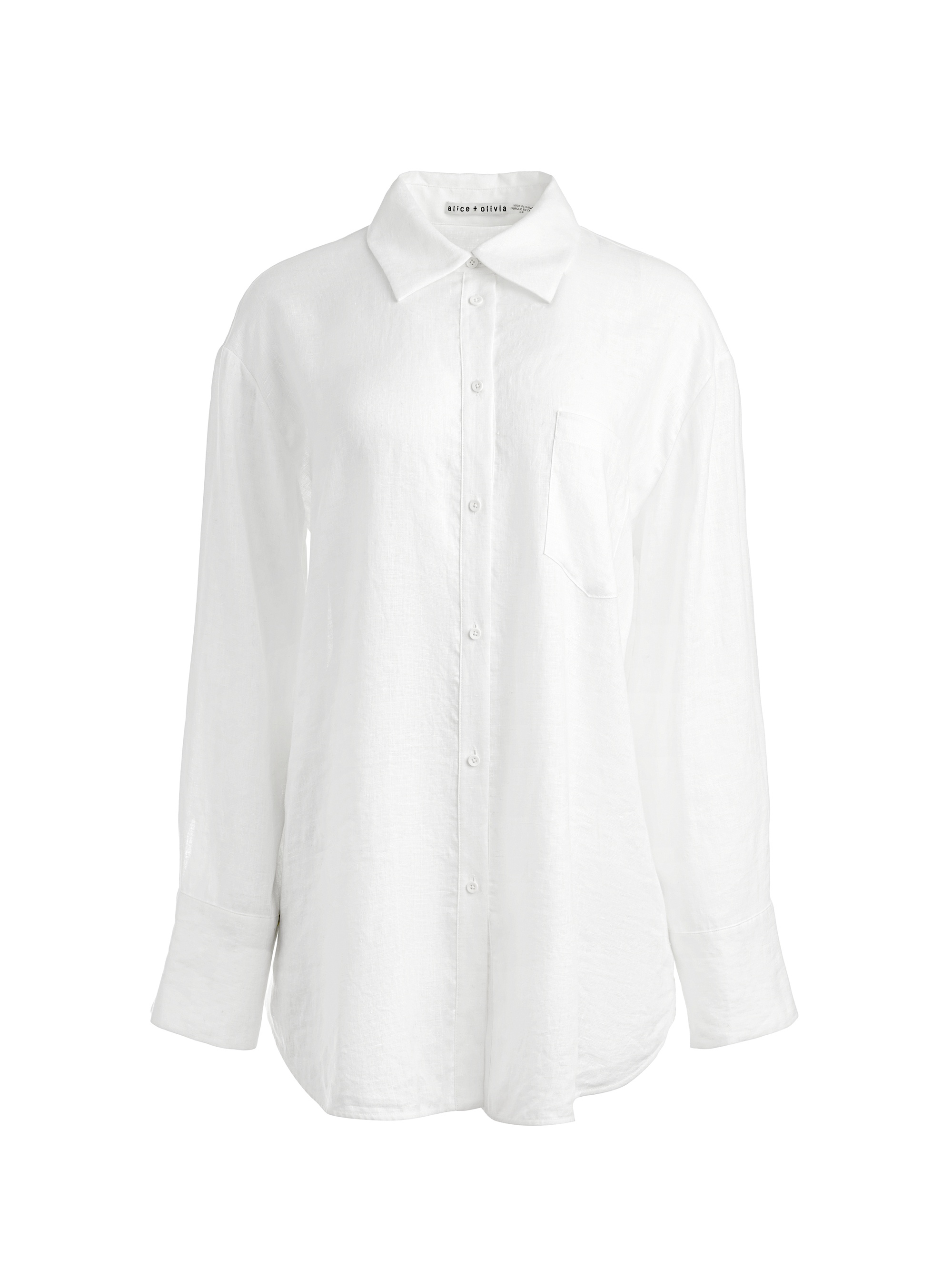 FINELY OVERSIZED BUTTON DOWN SHIRT - 1