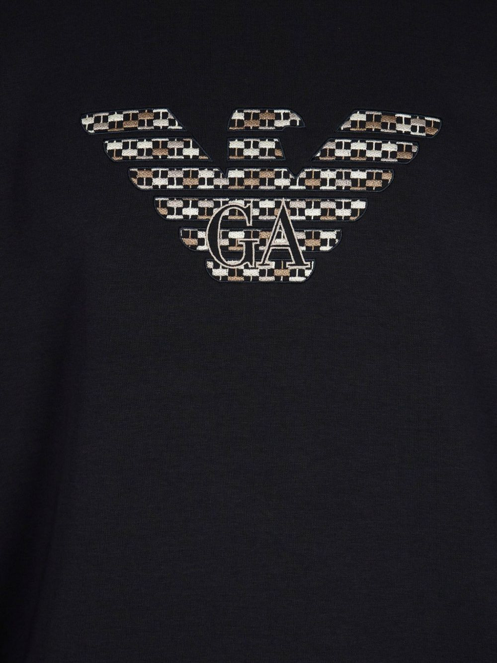 eagle-emblem sweatshirt - 3
