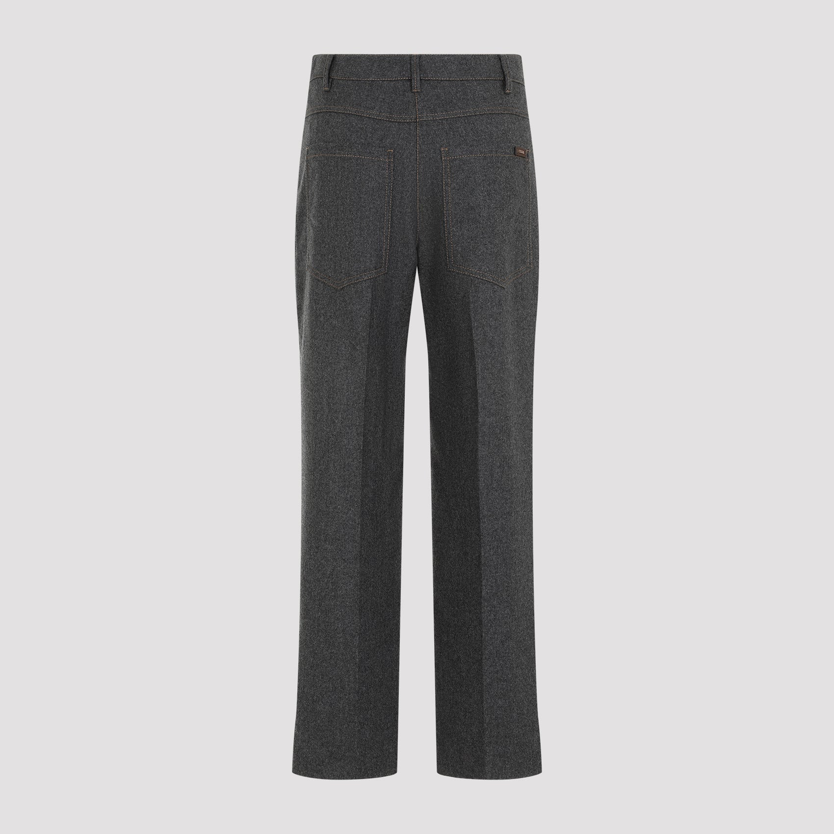 Brunello Cucinelli Cropped Flannel Pants Women - 2