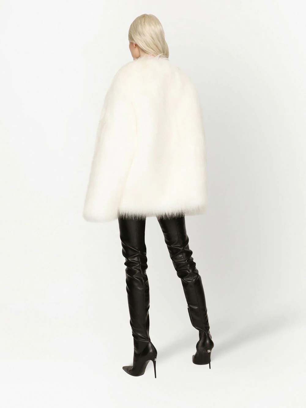 faux fur jacket - 4