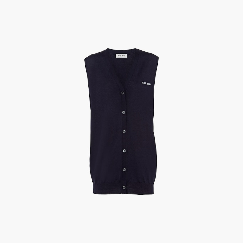 Wool sweater vest - 2