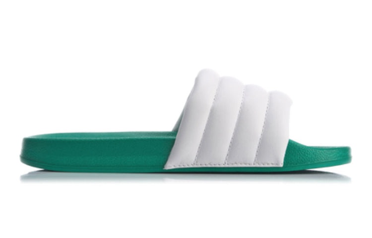 Li-Ning SS20 Bubble Slide Sandals White/Green ABTQ004-4 - 3