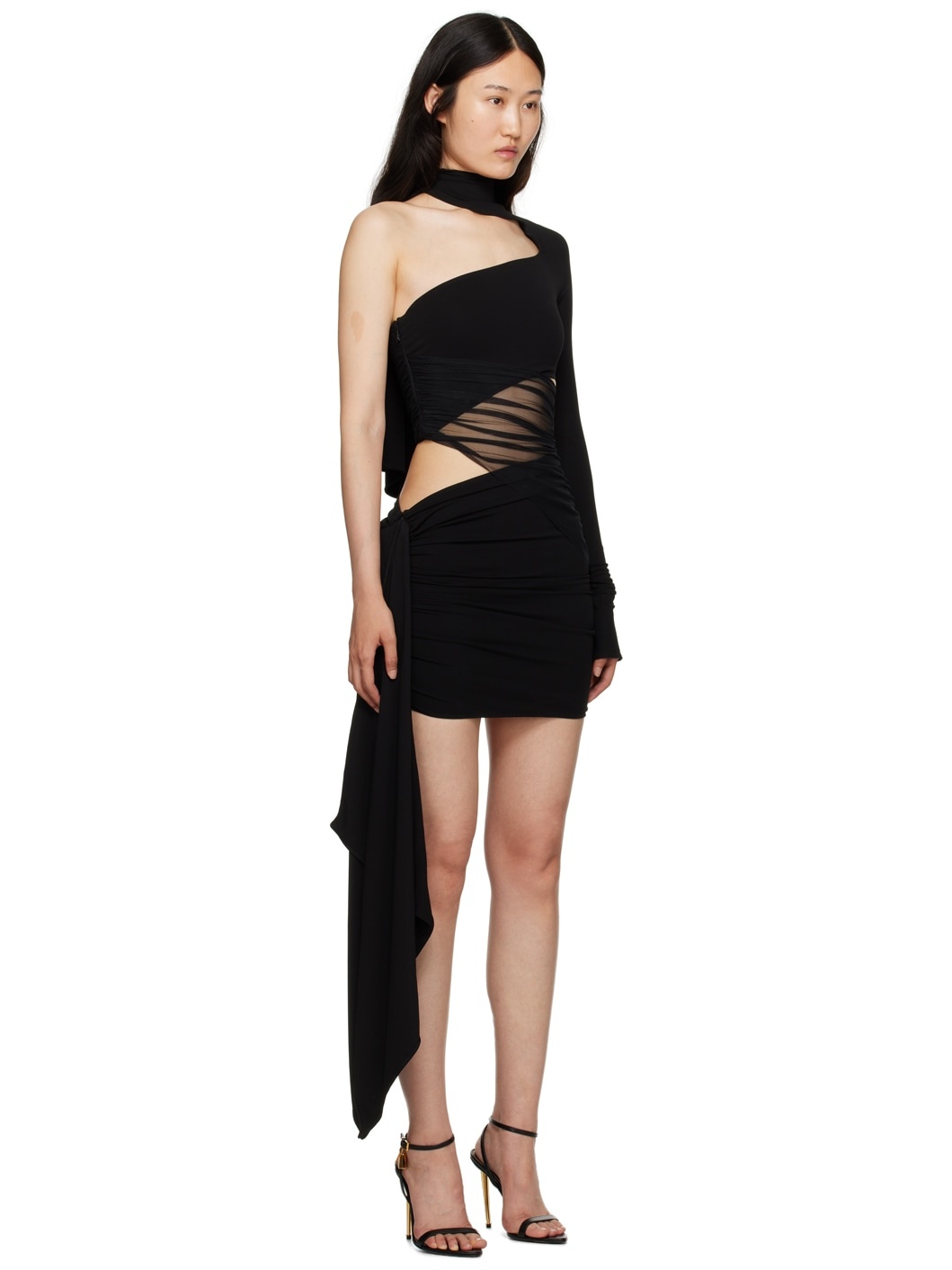 Black Illusion Minidress - 2