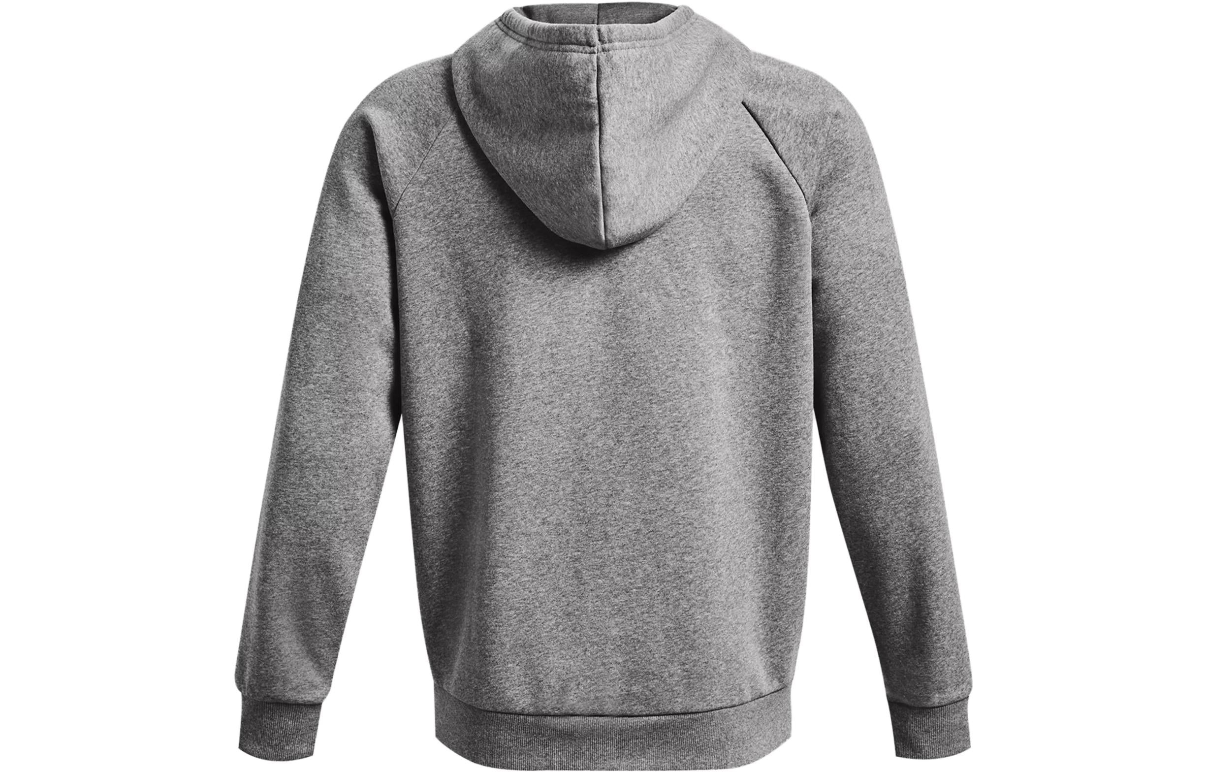 Under Armor Rival Fleece Hooded Jacket 'Heather Grey' 1379767-025 - 2