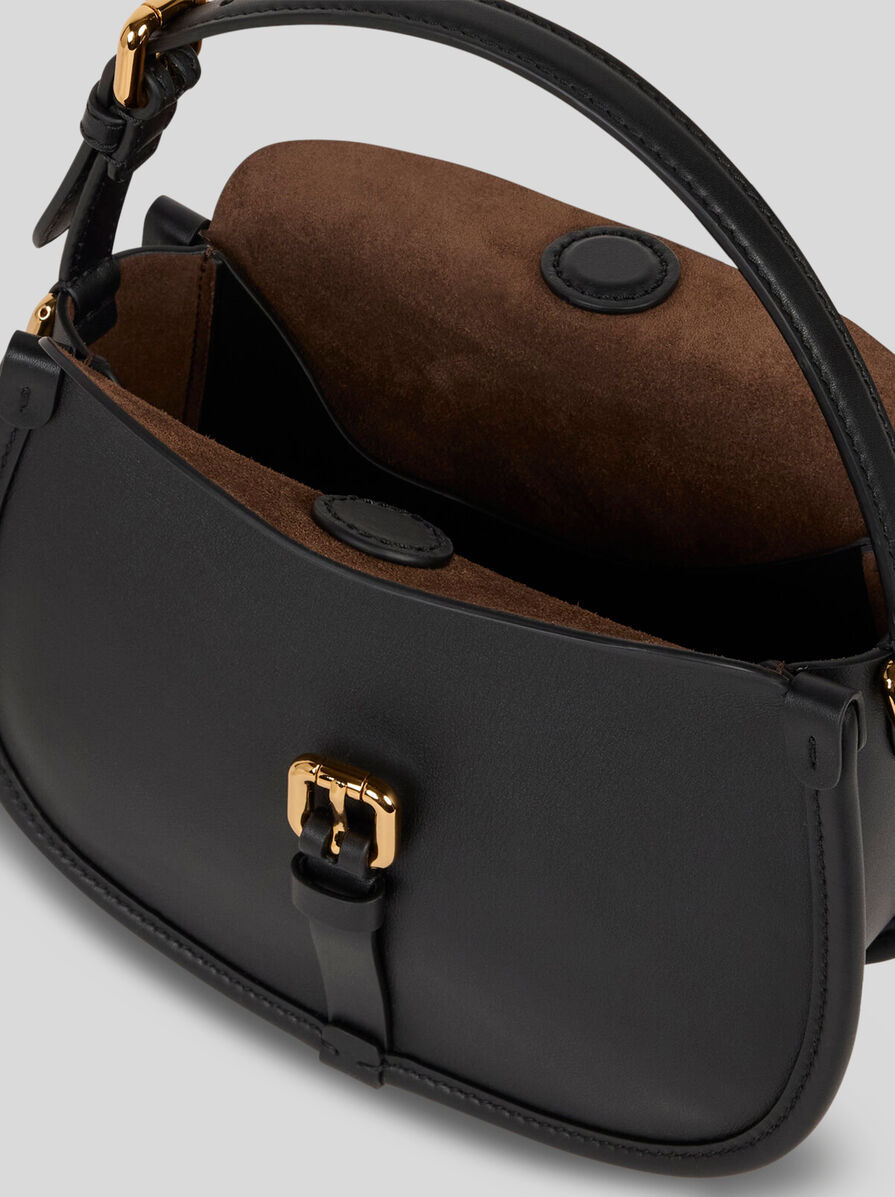SMALL LEATHER PONY BAG - 4