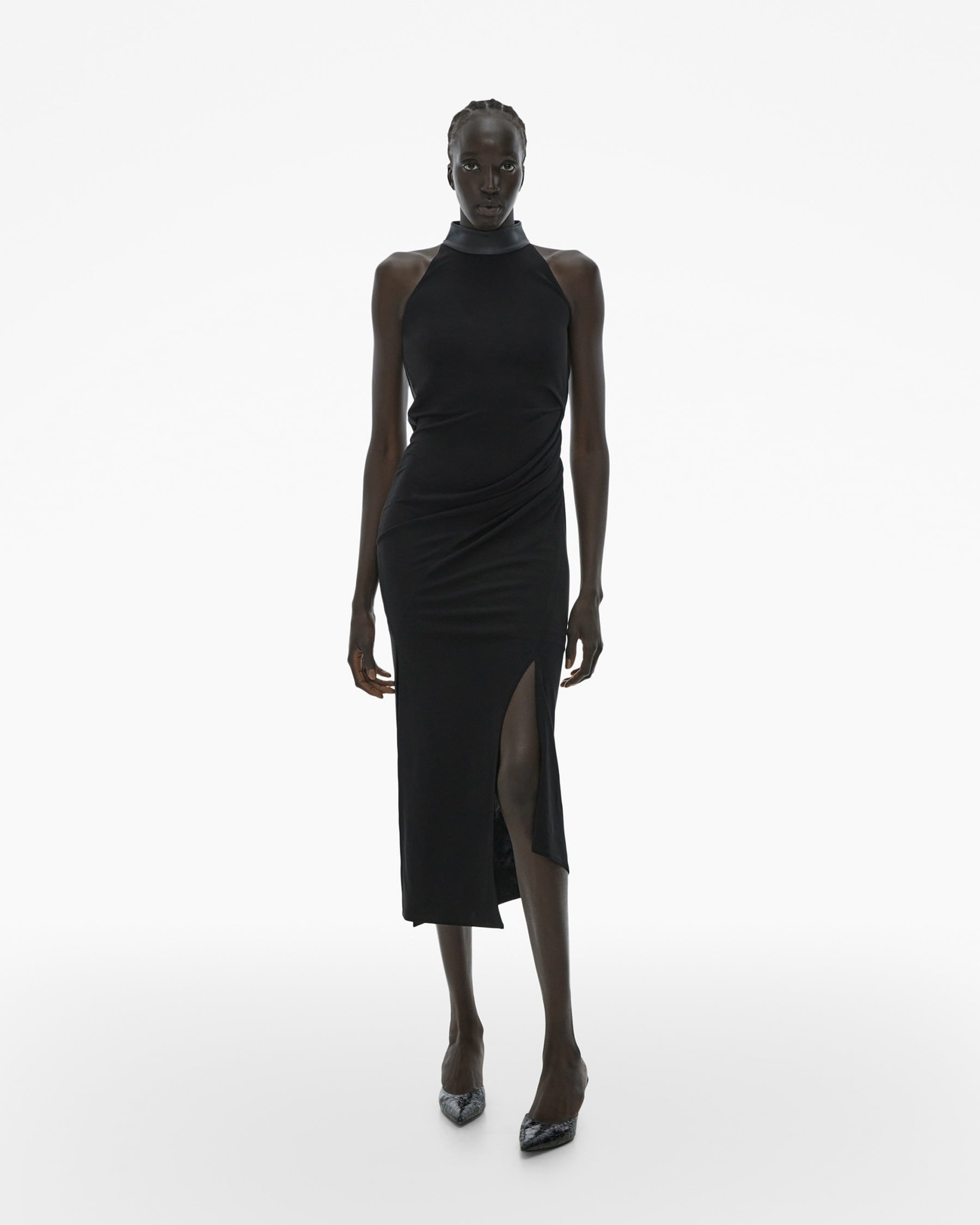 HALTER MIDI DRESS - 2