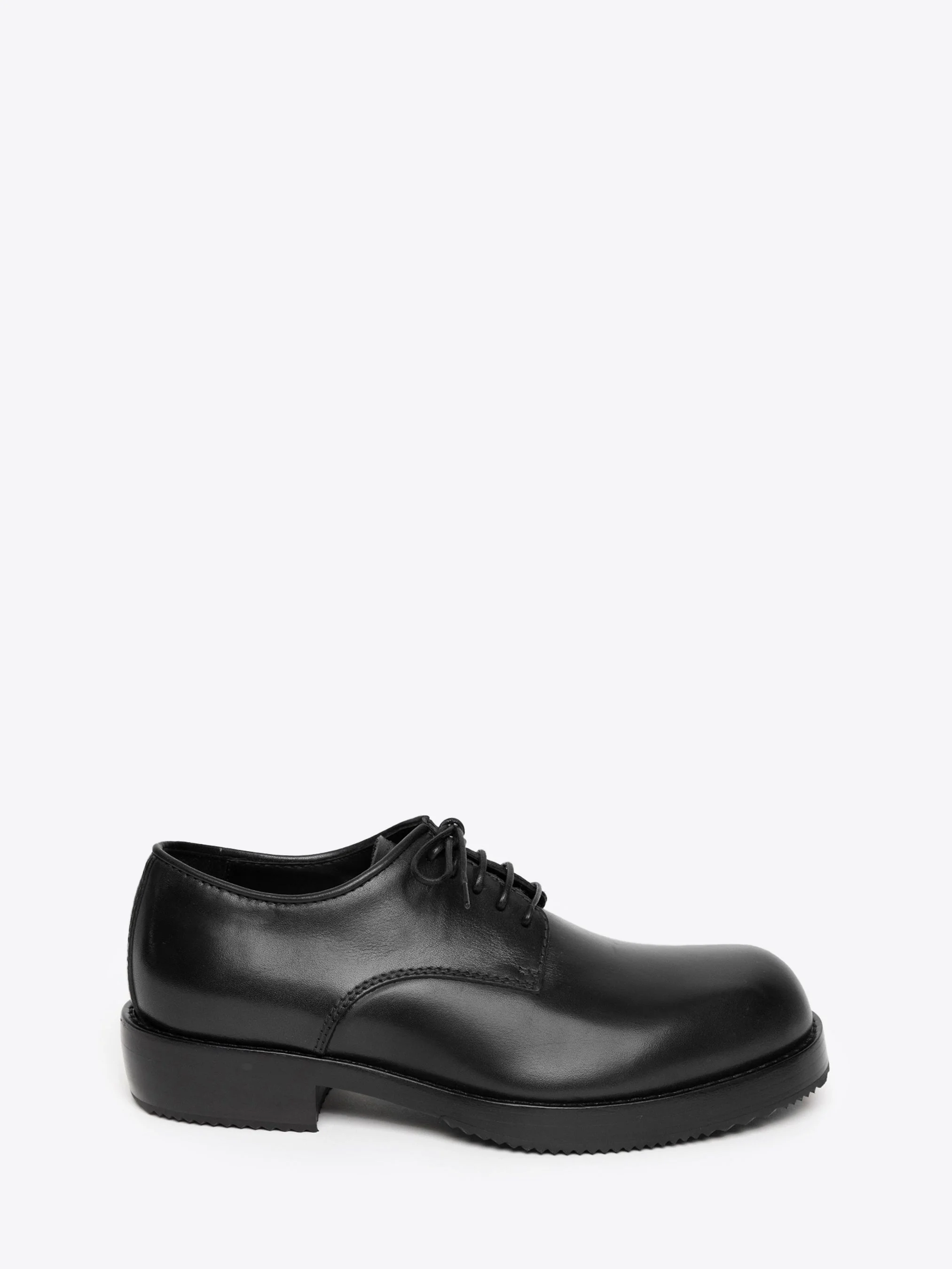 LEATHER DERBY SHOES - 1