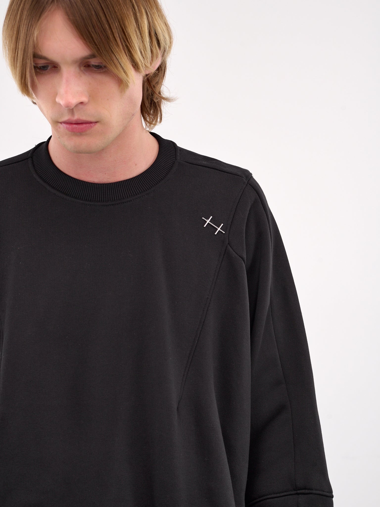 Paneled Logo Crewneck - 5