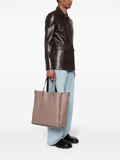 Valentino reversible Rockstud-embellished tote bag outlook